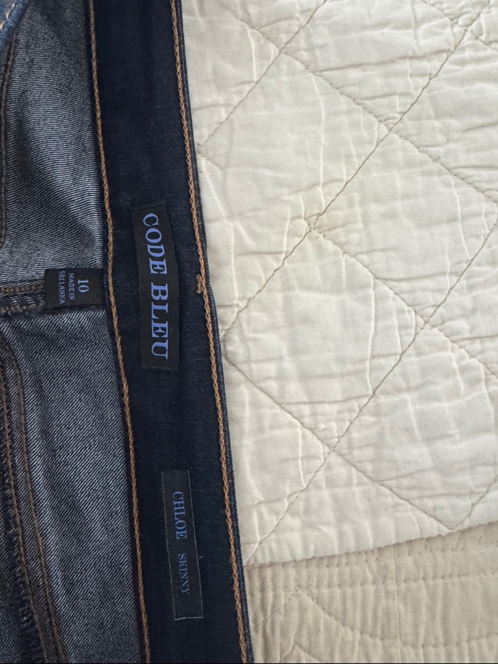Code Bleu Women's Straight Leg Jeans in Dark Indigo - Picture 3 of 9